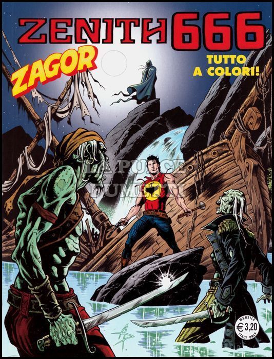 ZENITH #   666 - ZAGOR 615: ZENITH 666 - A COLORI